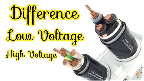 hh lv|difference between hv and Lv cable.